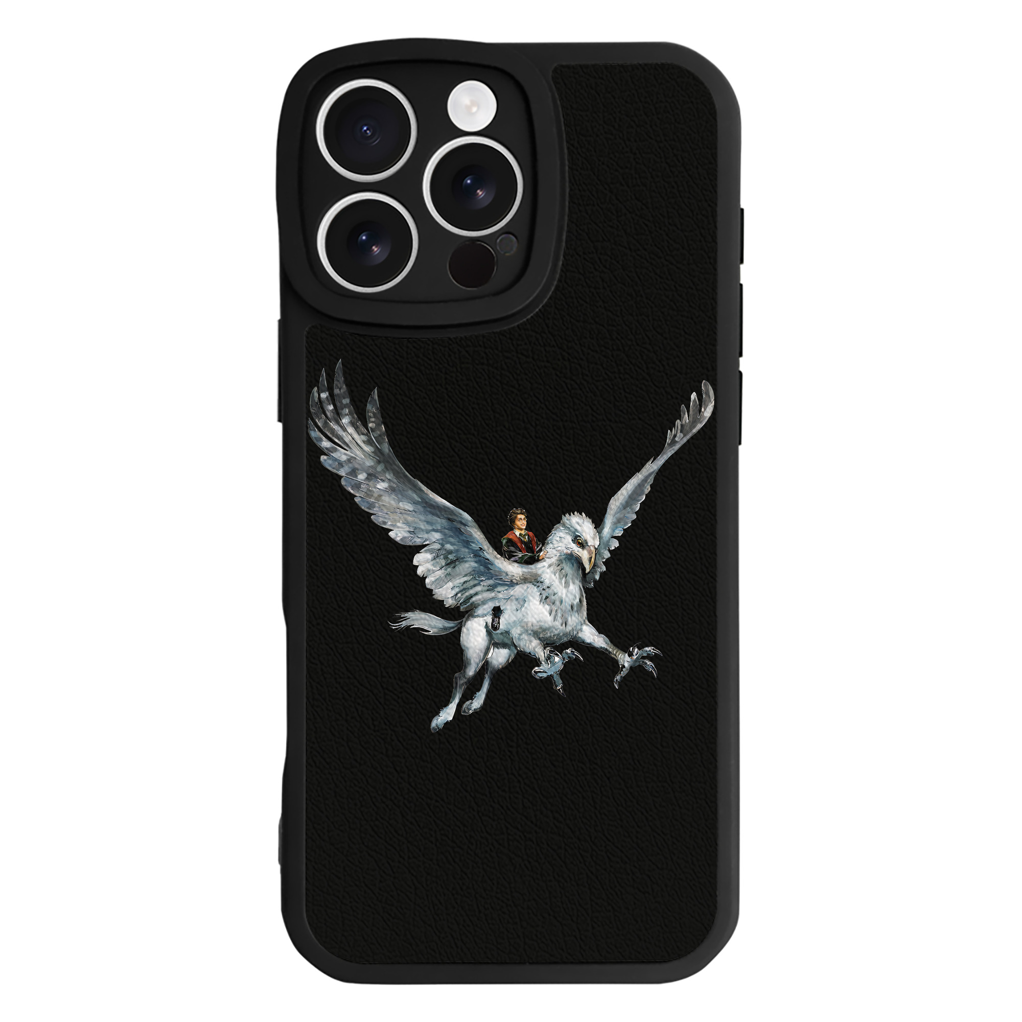 （画像用） Harry Potter ハリー・ポッターシリーズ 【iPhone 16シリーズ対応】シリコンスマホケース（レザー調） 材質：シリコン
